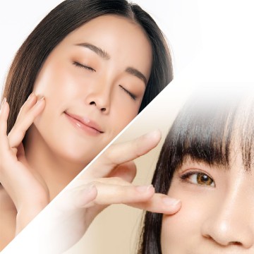 潤白緊緻雙效套組  (B.C.潤透淨白臉部護理+緊緻美眼)