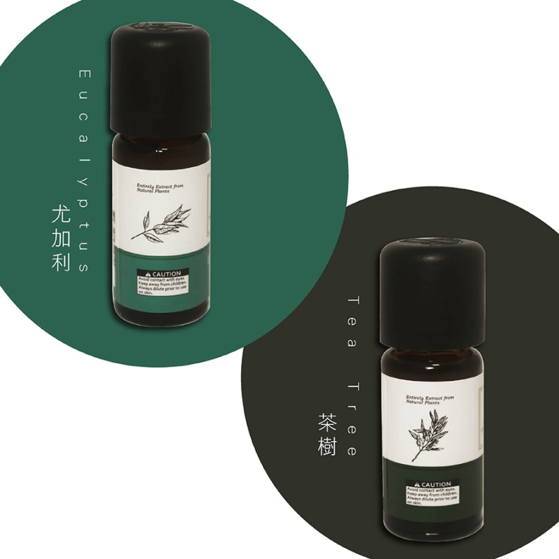 【A】茶樹+尤加利精油抗菌組